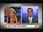 06/09/11: Attorney Keith Murray on CNN/HLN discussing prosection and defense trial strategies in the Casey Anthony Trial.